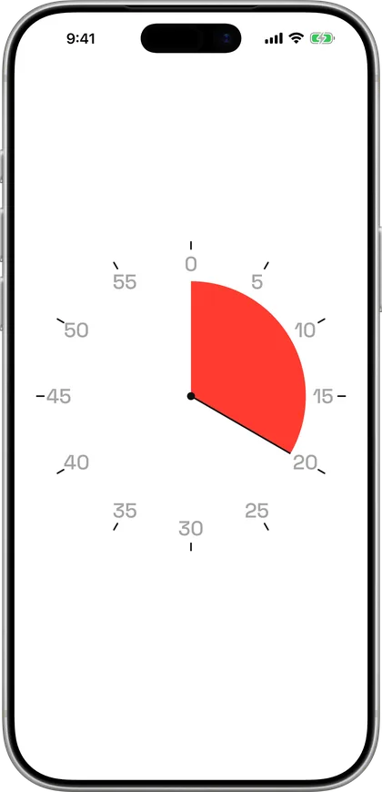 Otso's Flat face on iPhone: pure, bold, no chrome