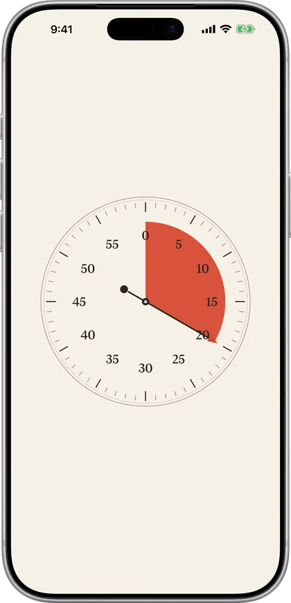 Otso's Paper face on iPhone: warm stationery, an ink needle